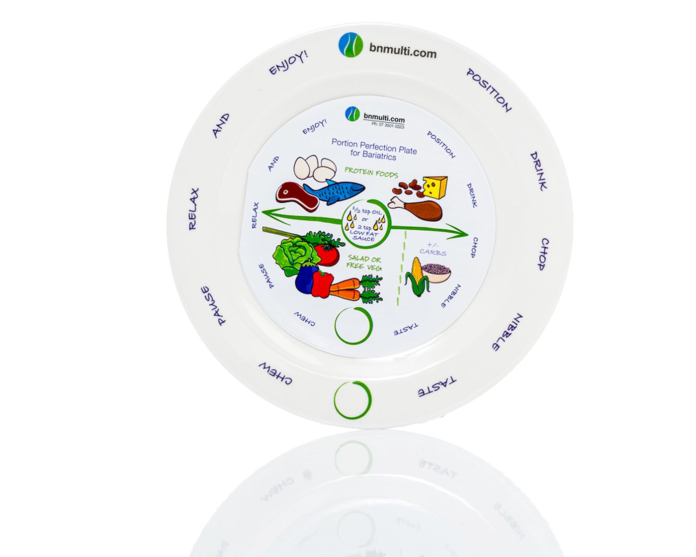 BN Portion Control Plate Home Patch