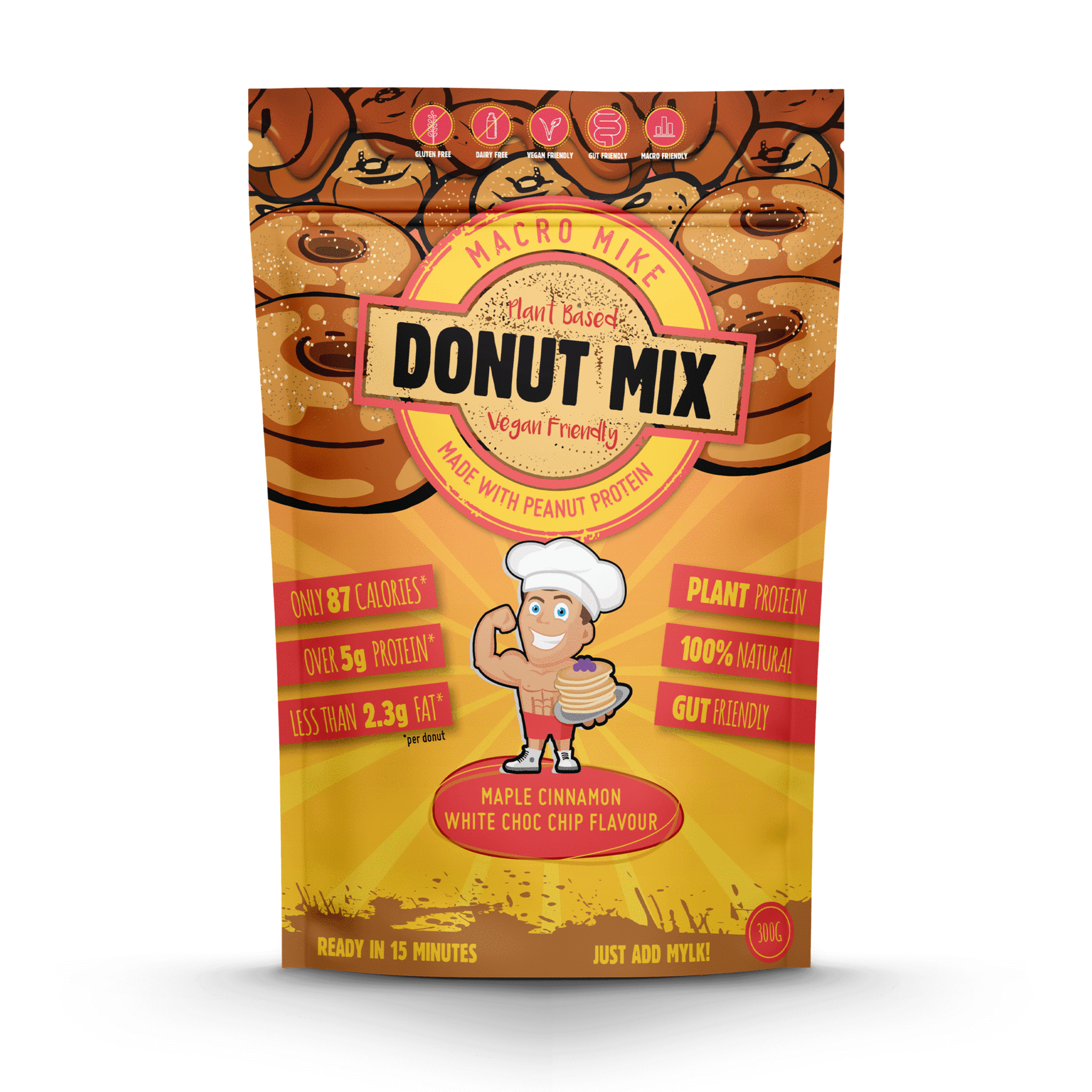 Maple Cinnamon White Choc Chip Donut Baking Mix Home Patch